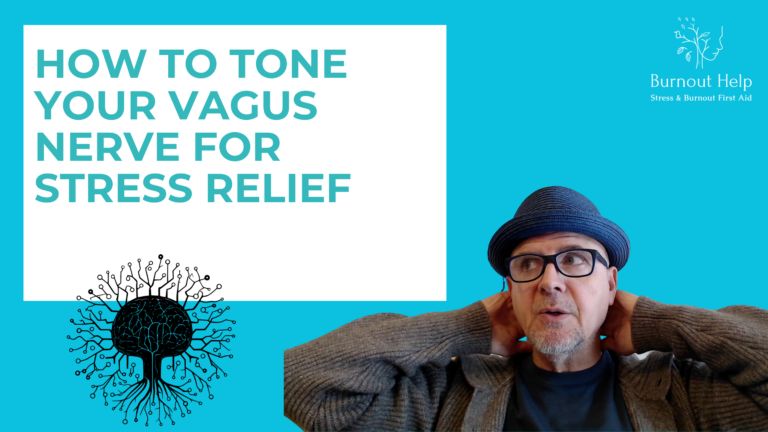 eric mahleb shows how to tone your vagus nerve for stress and burnout management and prevention